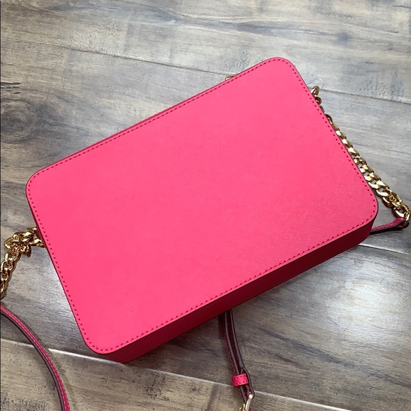 MICHAEL KORS LG EW CROSSBODY Bag Electric Pink - Picture 9 of 16
